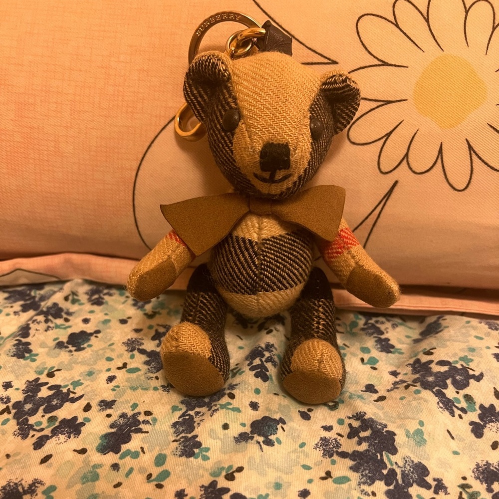 Burberry Thomas Bear Charm with Bow Tie